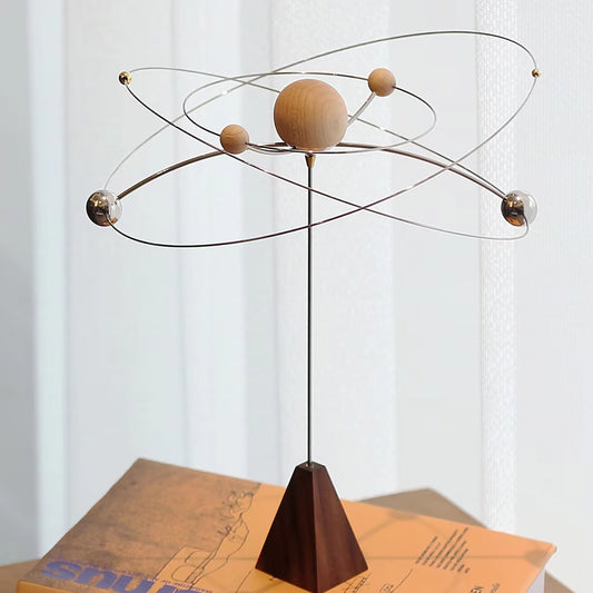 Kinetic Galaxy Scent Diffuser - Interactive Desk Sculpture