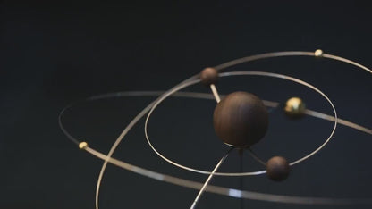 Kinetic Galaxy Scent Diffuser - Interactive Desk Sculpture