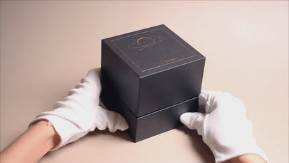 Sculptural Planet Car Scent Diffuser - Walnut & Gold Plated Vent Clip